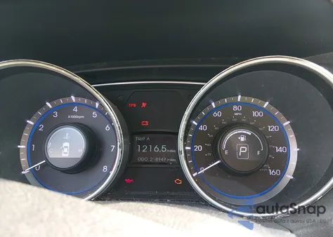 2011 Hyundai Sonata Gls из США, поврежденный, VIN 5NPEB4ACXBH044836